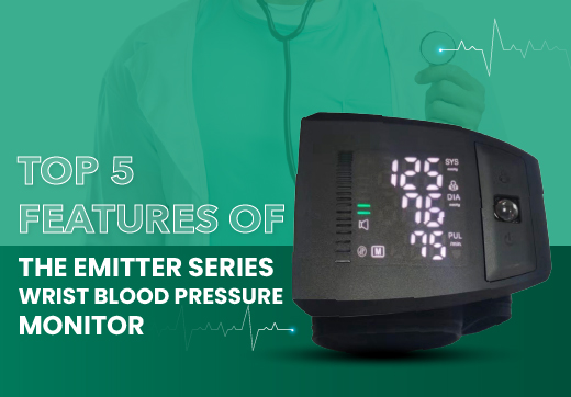 Top 5 Features of the Emitter Series Wrist Blood Pressure Monitor